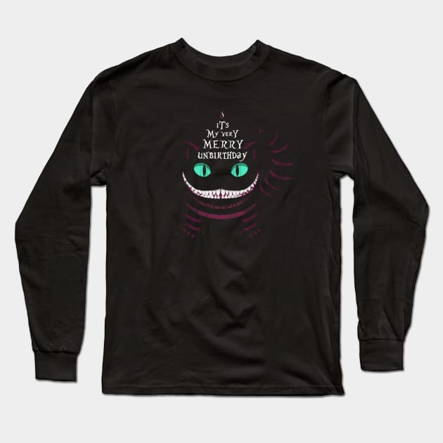 Very Merry Cat Long Sleeve T-Shirt by noreu